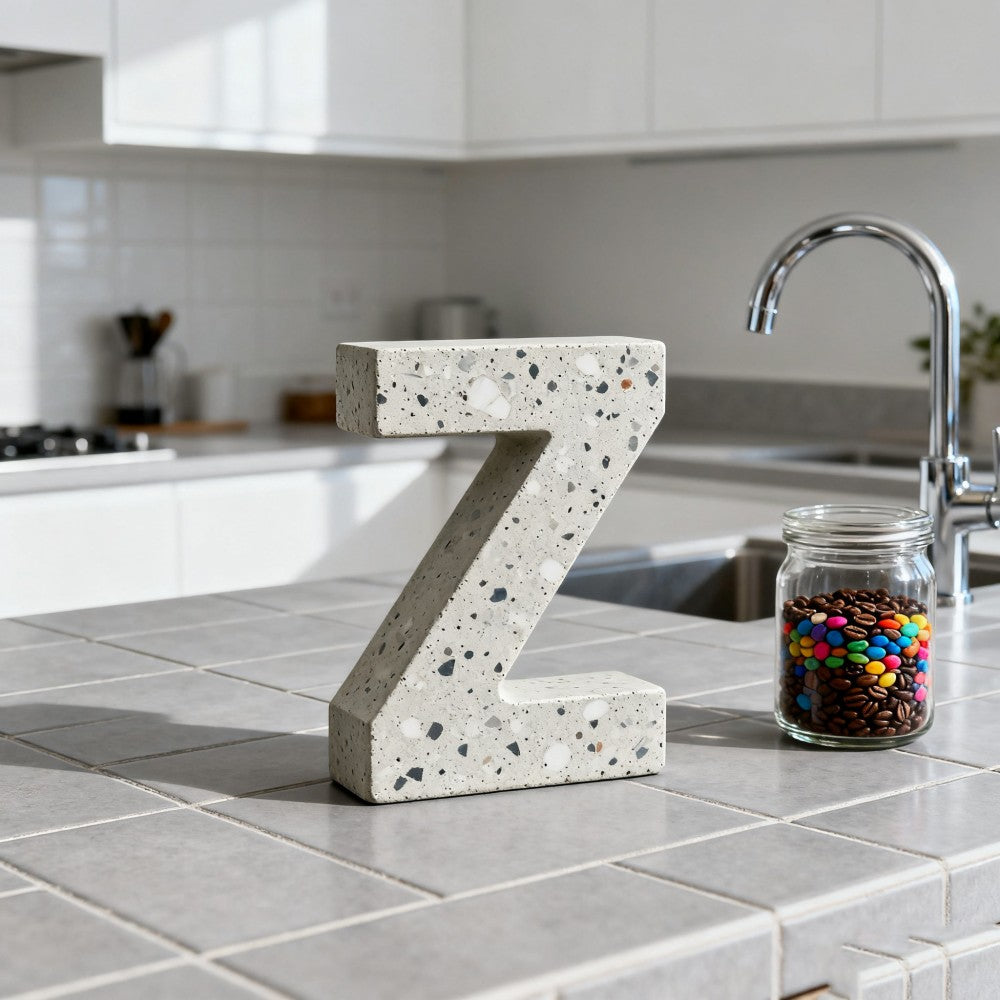 Industrial Cement Letters, Custom Sizes & Chic