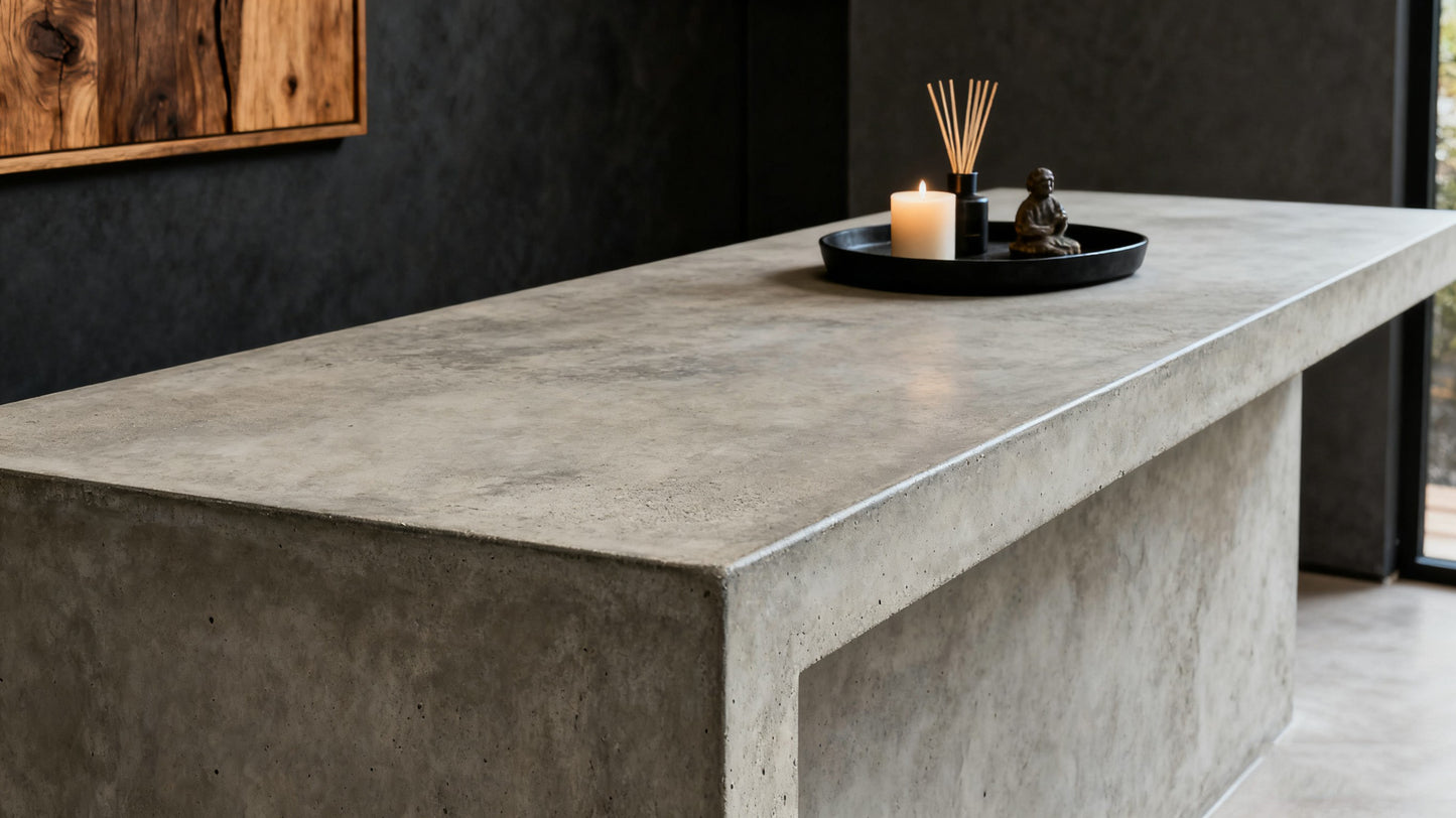 High-Texture Cement Furniture, Custom Sizes