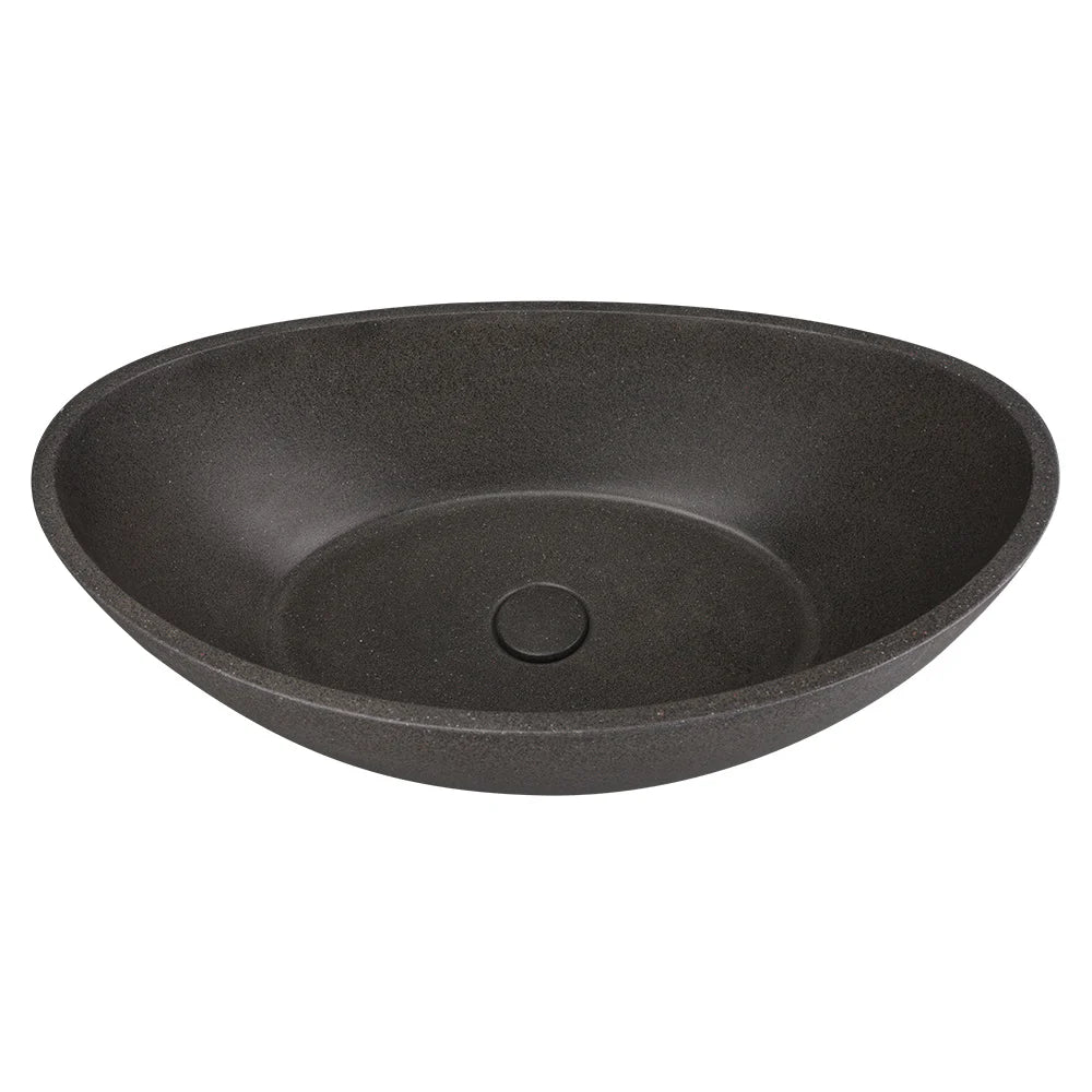 Black Sandstone Concrete Vessel Sink