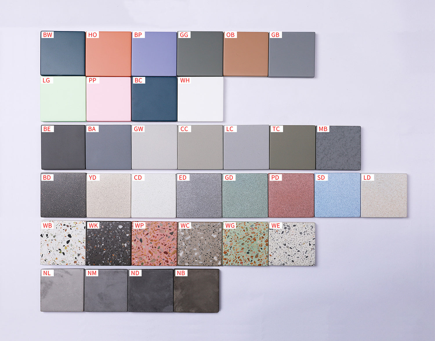 Terrazzo process series