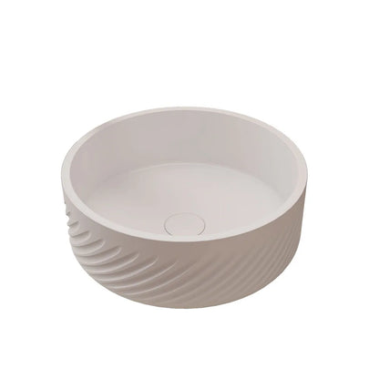 Modern Round Shape Cement Basin