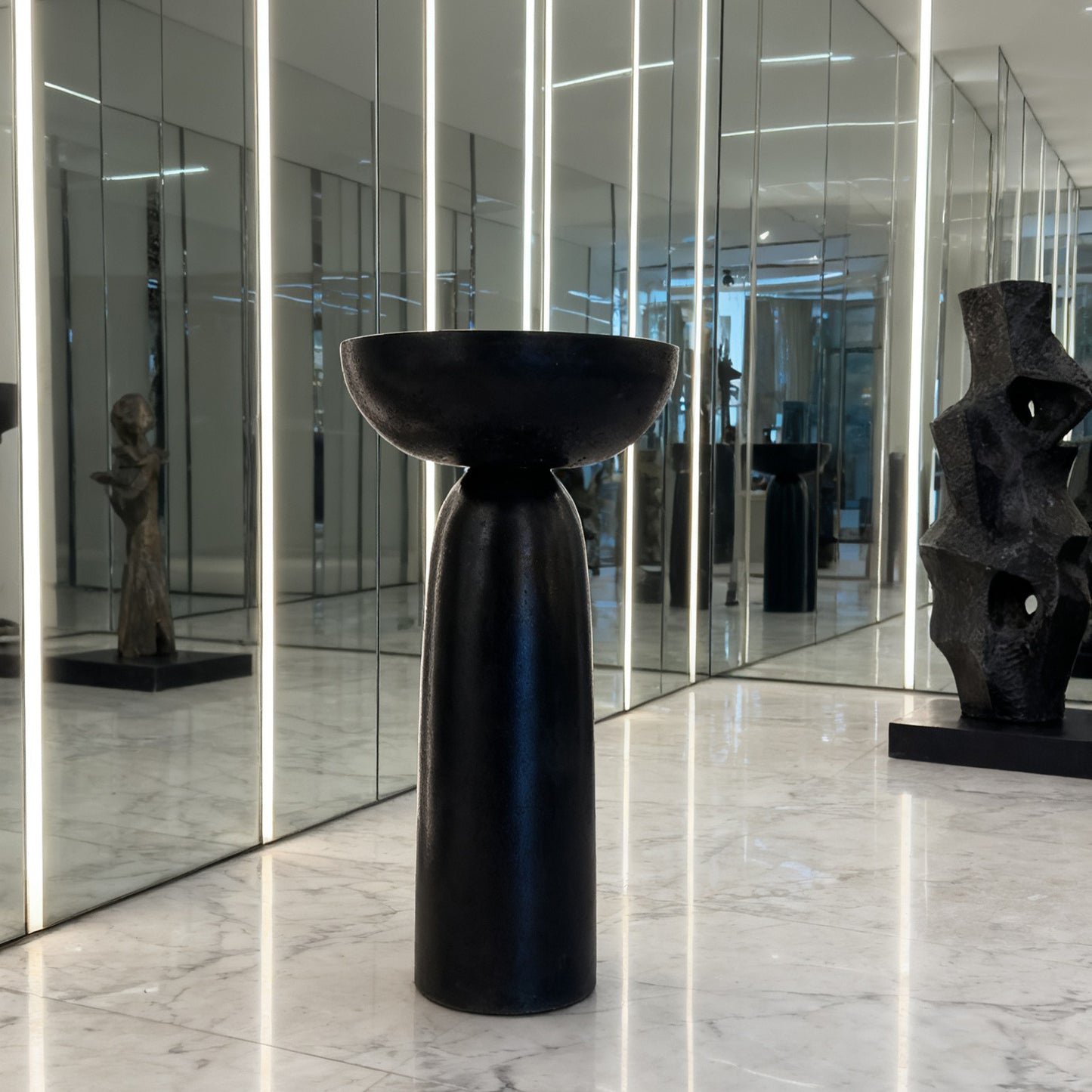 Durable Cement Wash Basin, Customizable Designs