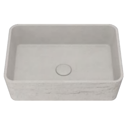Rectangular Porosity Cement Wash Basin