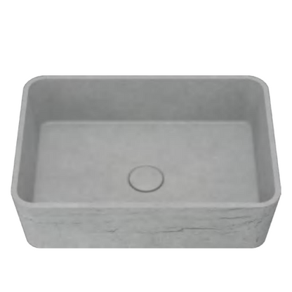 Rectangular Porosity Cement Wash Basin