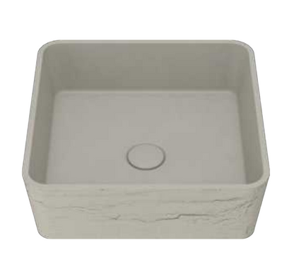 Natural Porosity Concrete Wash Basin