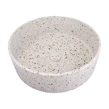 Modern Terrazzo Concrete Bathroom Sink