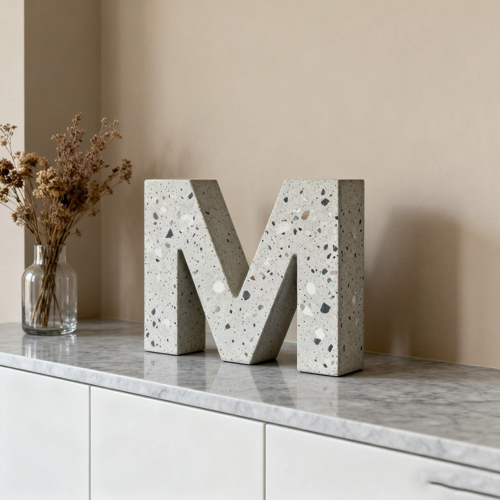 Chic Cement Letters - Custom & Weather-Resistant