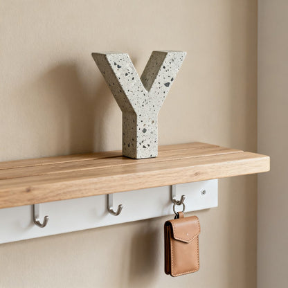 Industrial Cement Letters, Custom Sizes & Chic