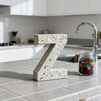 Industrial Cement Letters, Custom Sizes & Chic