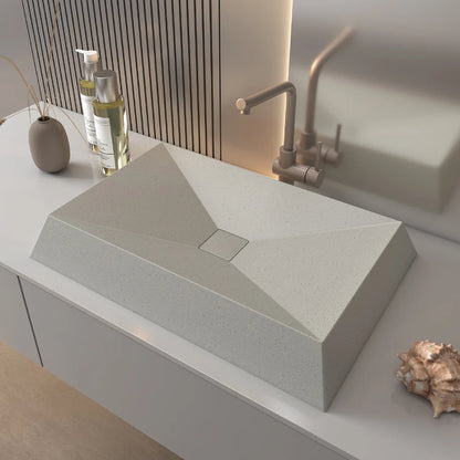 Gray Hotel Vanities Cement Basin