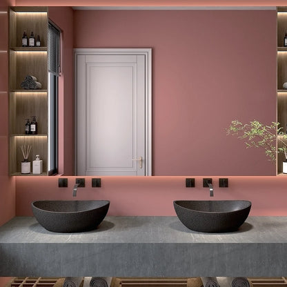 Black Sandstone Concrete Vessel Sink