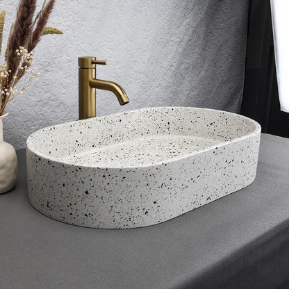 Stylish and Durable Terrazzo Vessel Sink