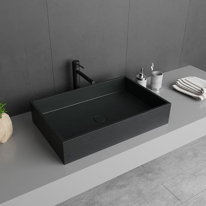 Rectangular Concrete Handmade Sink