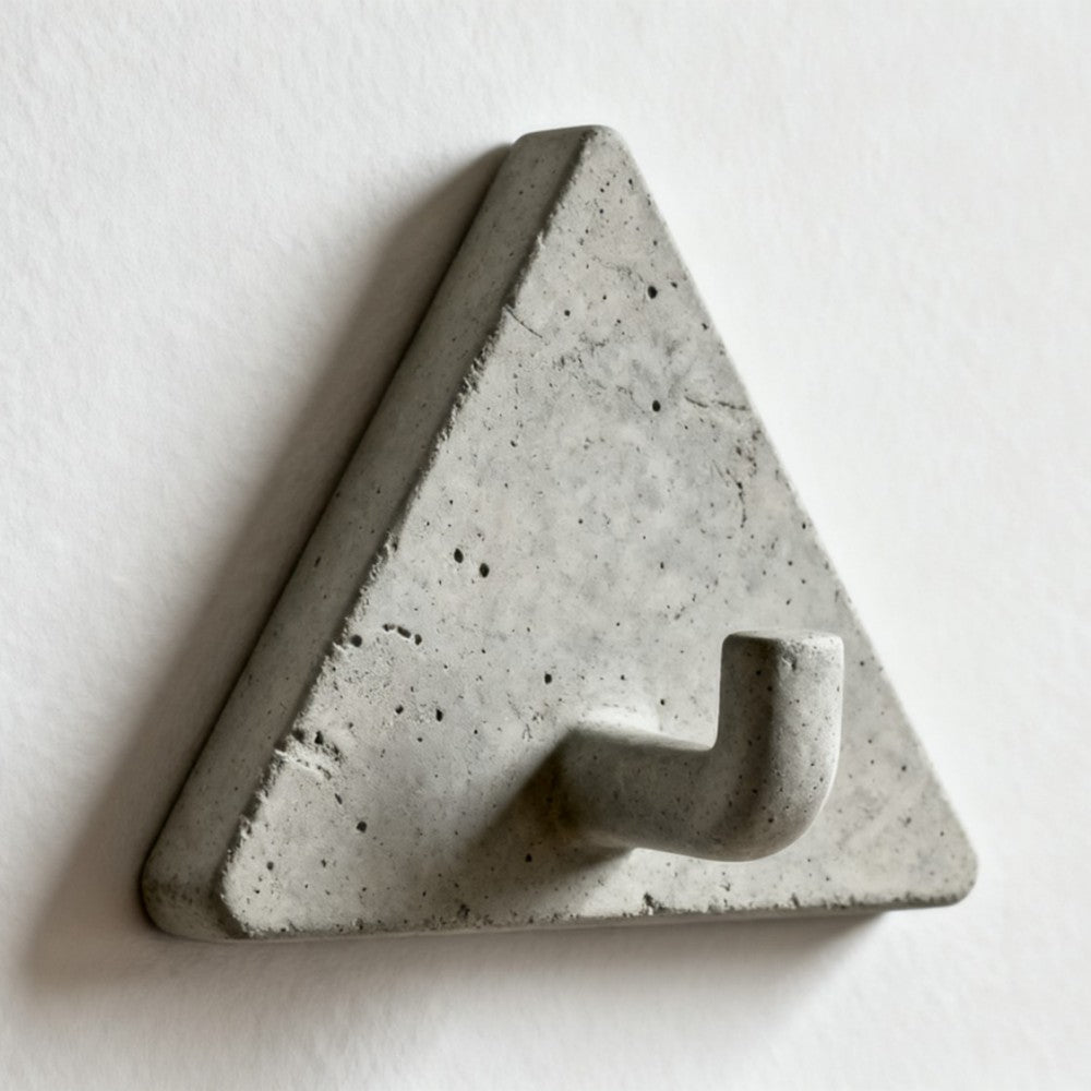 Minimalist Cement Hooks, Customizable Size Options