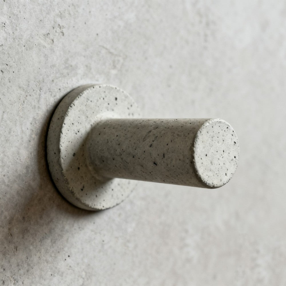 Minimalist Cement Hooks, Customizable Size Options