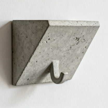 Minimalist Cement Hooks, Customizable Size Options
