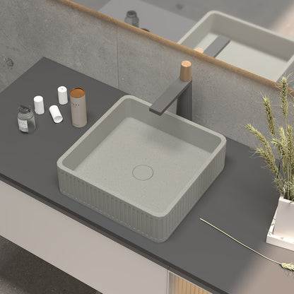 Concrete Robust Bathroom Sink