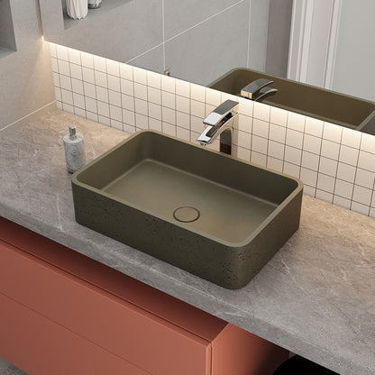 Multi-Color Art Concrete Basin