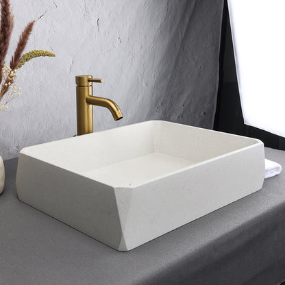 Art Design Solid Concrete Wash Basin