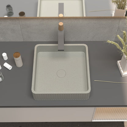 Concrete Robust Bathroom Sink