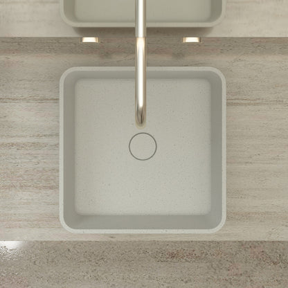 Cement Concrete Bathroom Vessel Sink