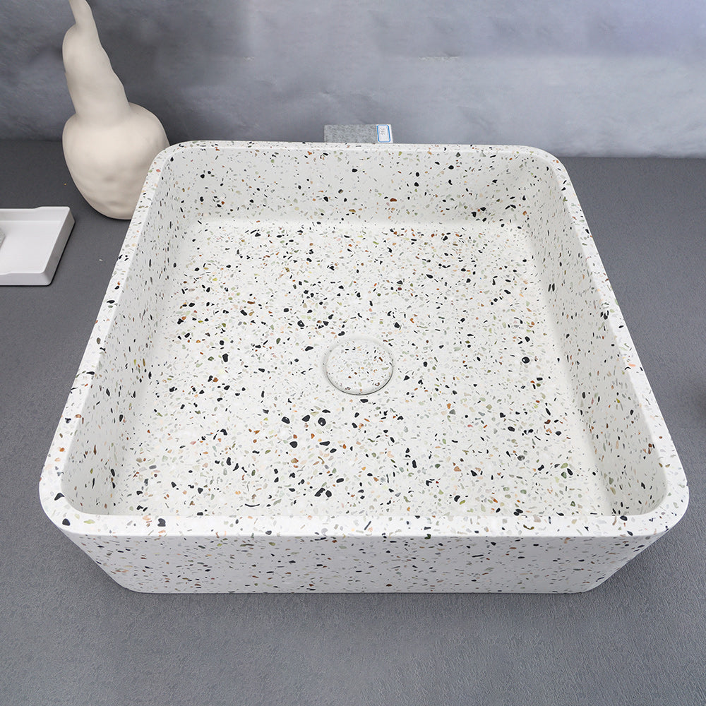Waschbecken und Becken aus Terrazzobetonstein