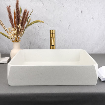 Art Design Solid Concrete Wash Basin