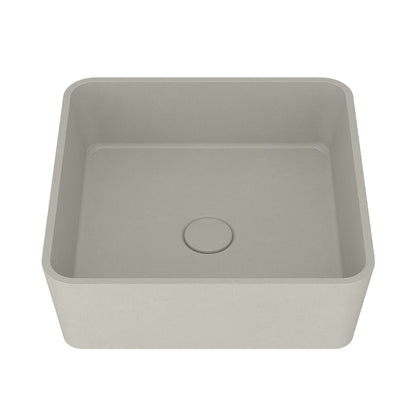 Cement Concrete Bathroom Vessel Sink