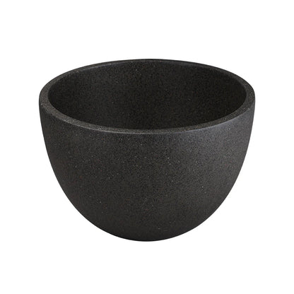 Small Round Apartment Concrete Wash Basin