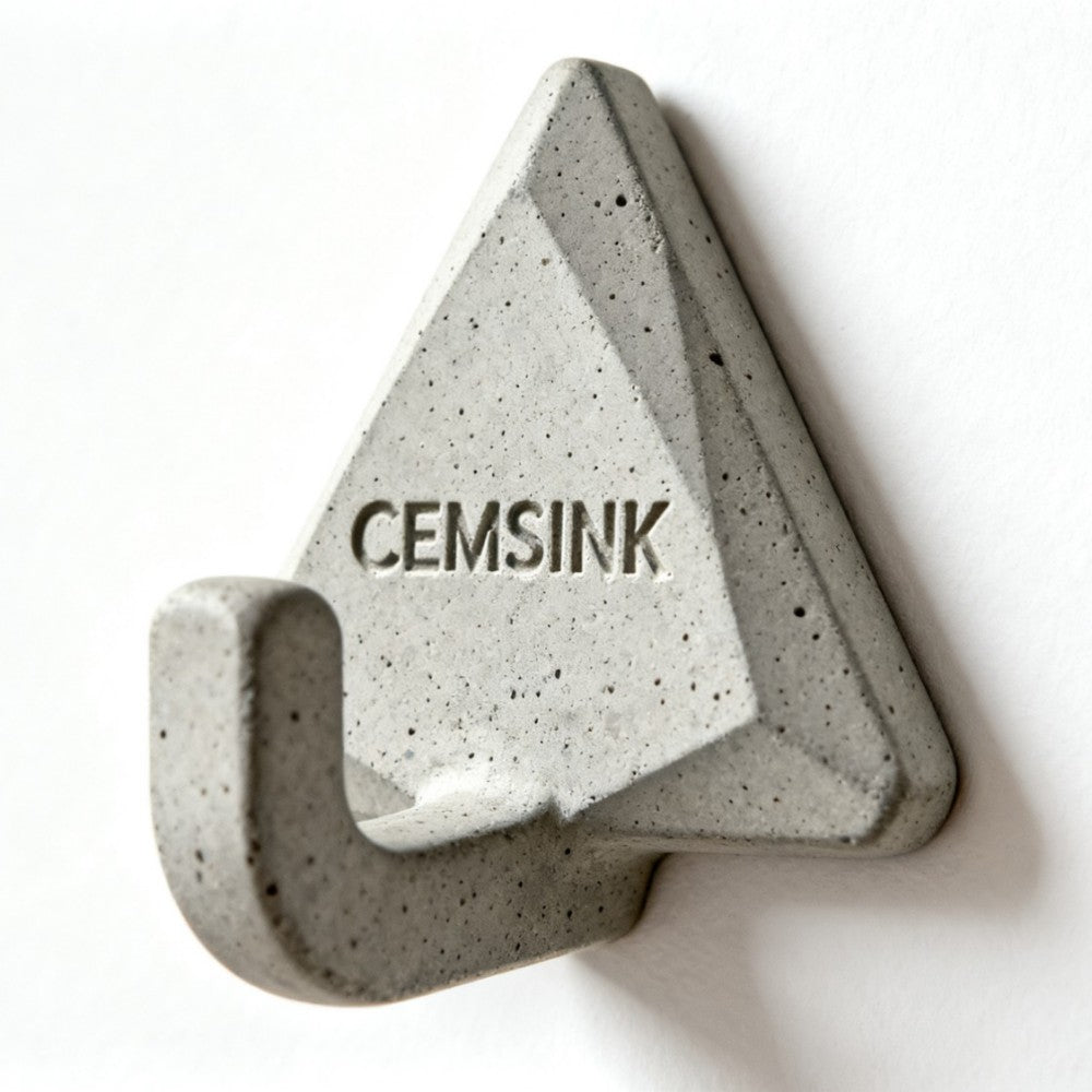 Heavy-Duty Cement Hooks, Drill-Free & Customizable