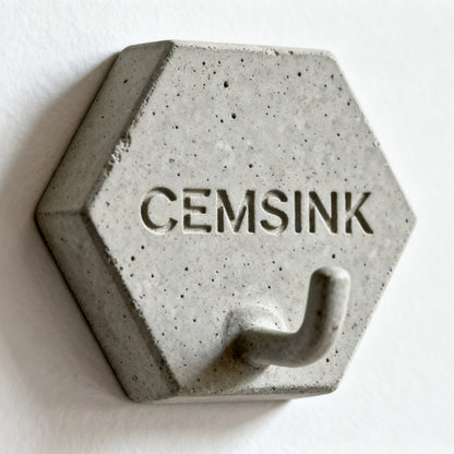 Heavy-Duty Cement Hooks, Drill-Free & Customizable