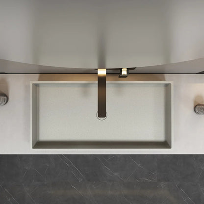 Hotel Luxury Restrooms Concrete Washbasin