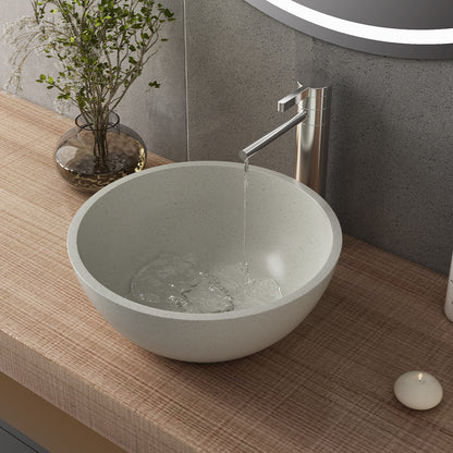 Round Concrete Wash Basin
