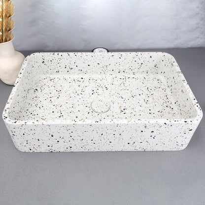 Terrazzo Wash Basin for Bathroom