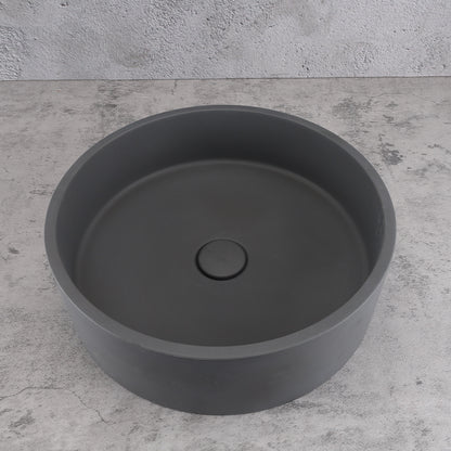 Modern Round Concrete Wash Basin