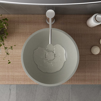 Round Concrete Wash Basin