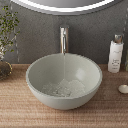 Round Concrete Wash Basin