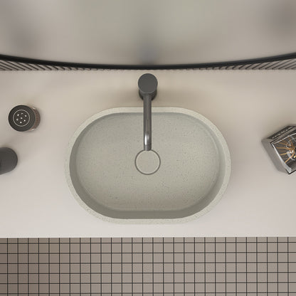 Counter Top Hotel Vanities Cement Basin