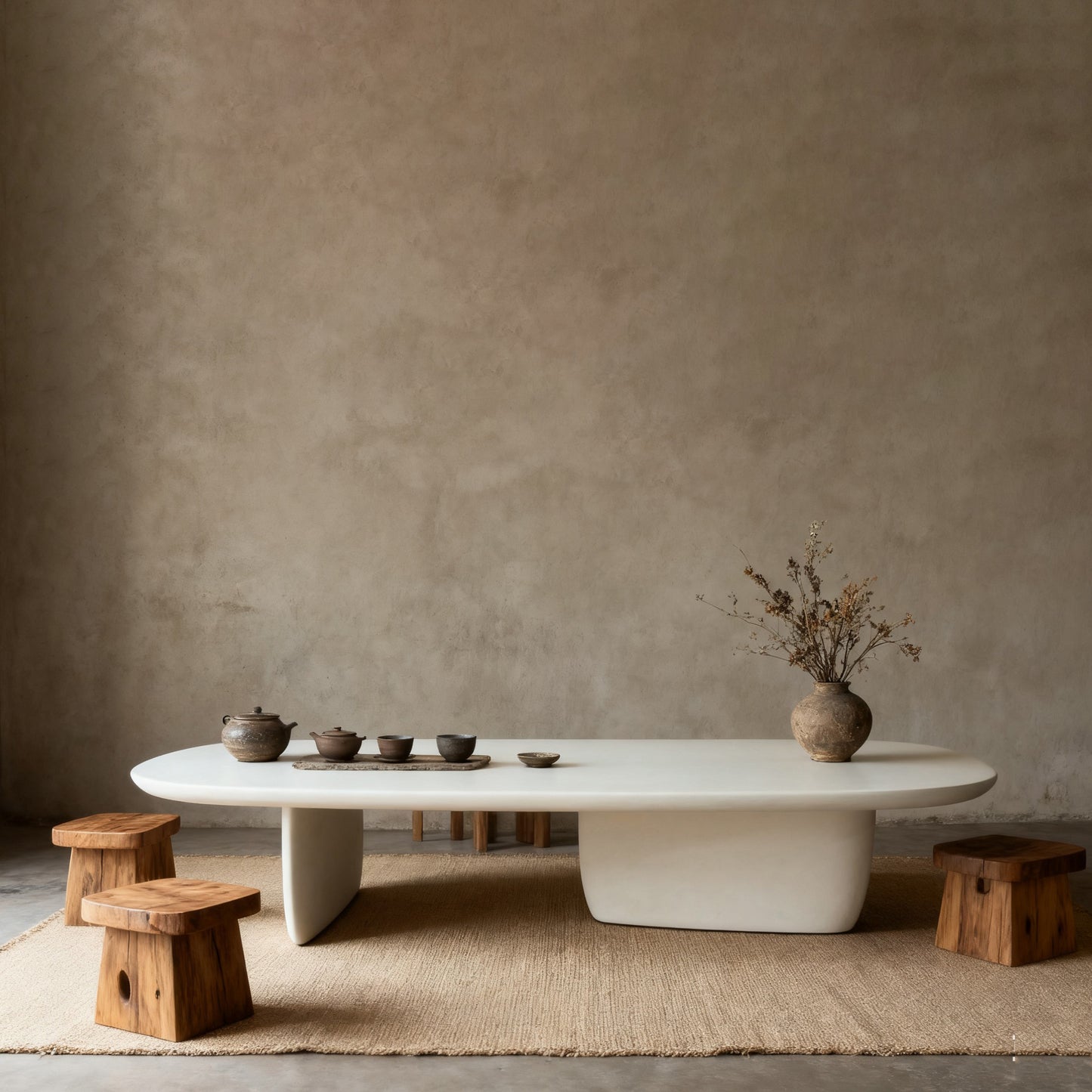 Industrial Cement Furniture - Durable & Custom