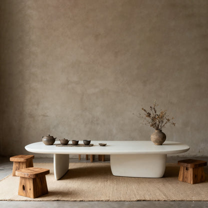 Industrial Cement Furniture - Durable & Custom