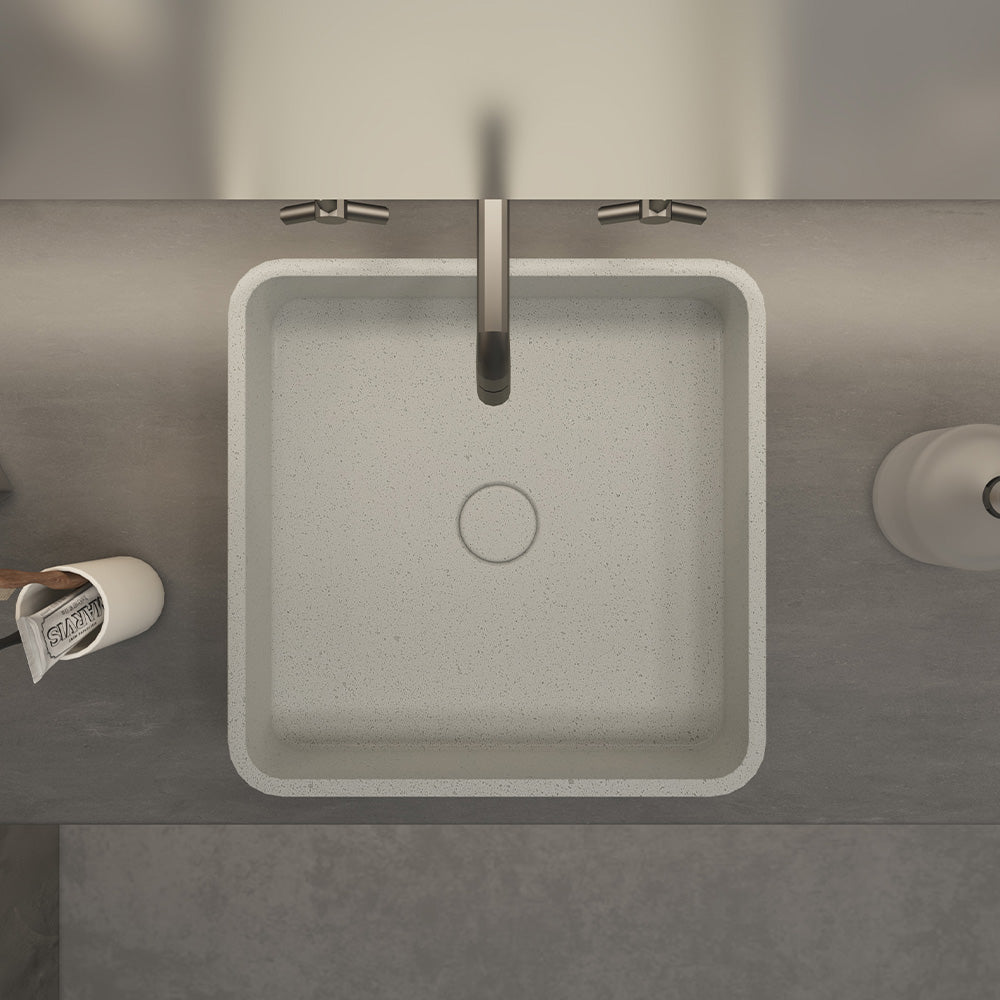 Fine Sand Concrete Wash Basin