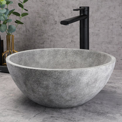 Round Concrete Wash Basin