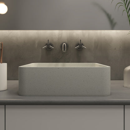 Fine Sand Concrete Wash Basin