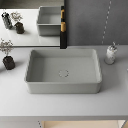 Rectangular Cement Wash Basin