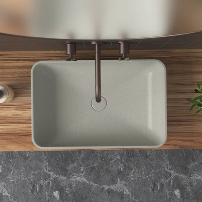 Бетонная раковина в стиле арт-стиля