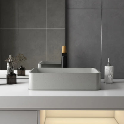 Rectangular Cement Wash Basin