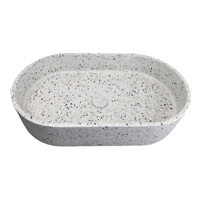 Stylish and Durable Terrazzo Vessel Sink