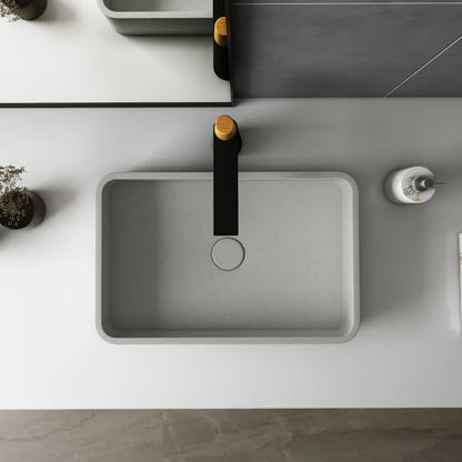 Rectangular Cement Wash Basin
