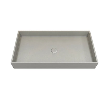 Hotel Luxury Restrooms Concrete Washbasin