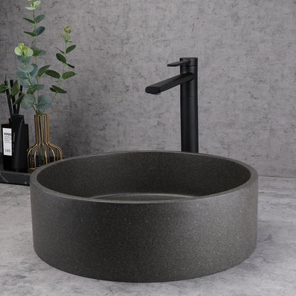 Modern Round Concrete Wash Basin